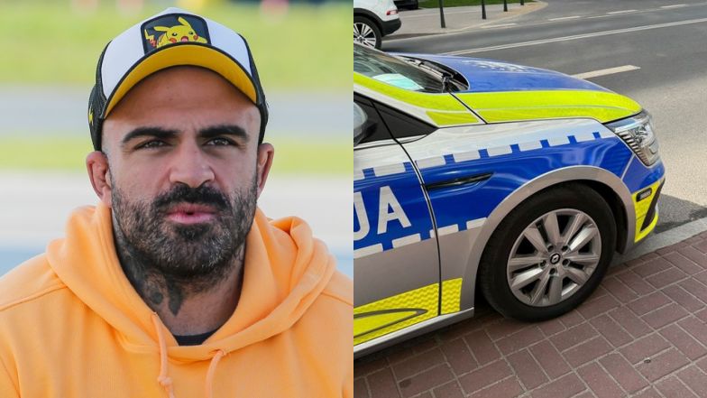 Akop Szostak miał stłuczkę