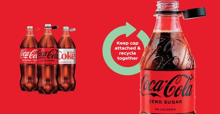 Coca-Cola chce zmienić świat. Zaczyna od nakrętek