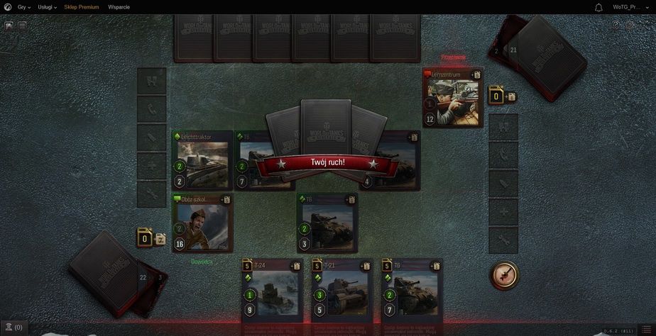World of Tanks Generals - karciana potyczka