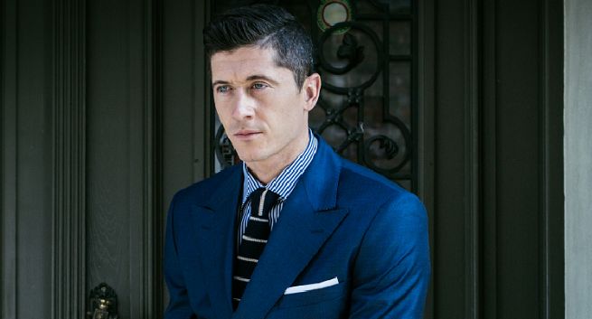 Robert Lewandowski w jesienno-zimowej kampanii reklamowej Vistuli