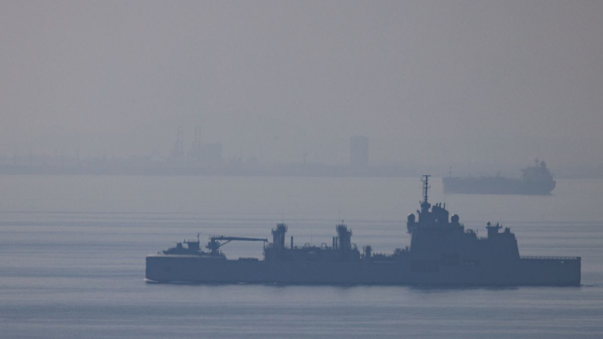 Okręty mające chronić transport na Morzu Czerwonym