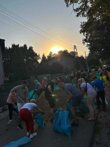 Szprotawa walczy z powodzią