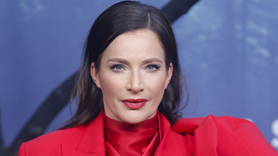 Anna Dereszowska na premierze serialu "Rojst Millenium"