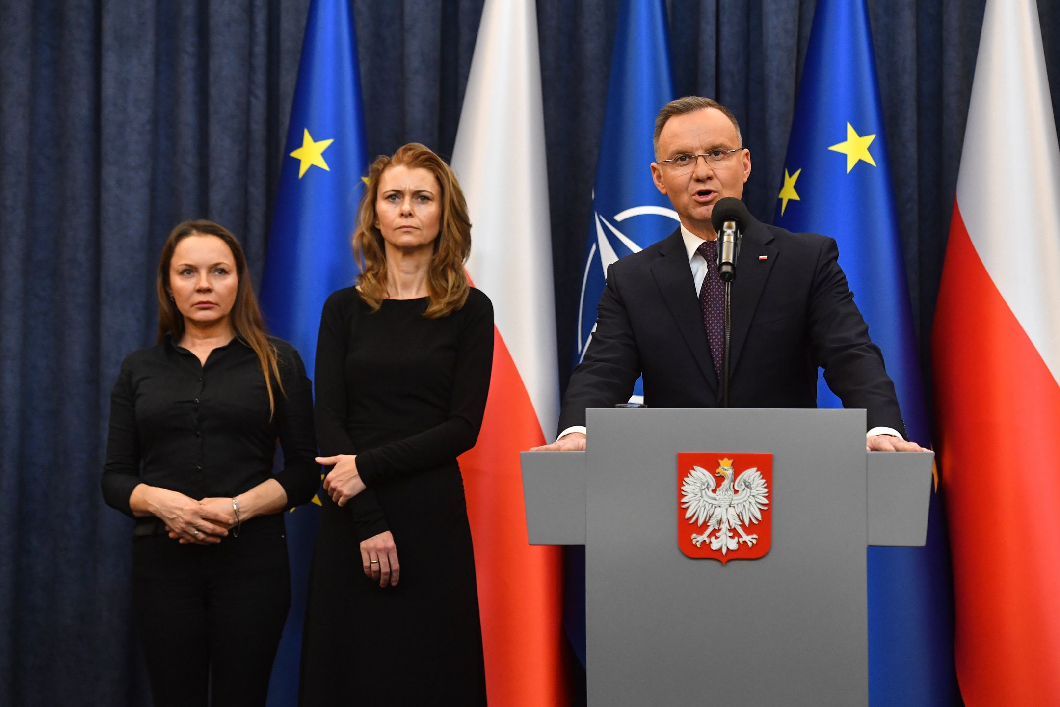 Andrzej Duda, Barbara Kami�ska, Romualda W�sik
Piotr Nowak
Pa�ac Prezydencki, polityk, polityka