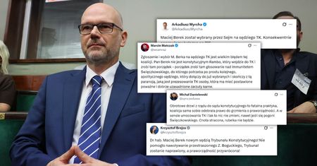 W sieci rozgorzała dyskusja. Komentują wybór Berka