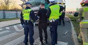 Lublin: Pijany kierowca chciał wjechać ciężarówką do centrum handlowego