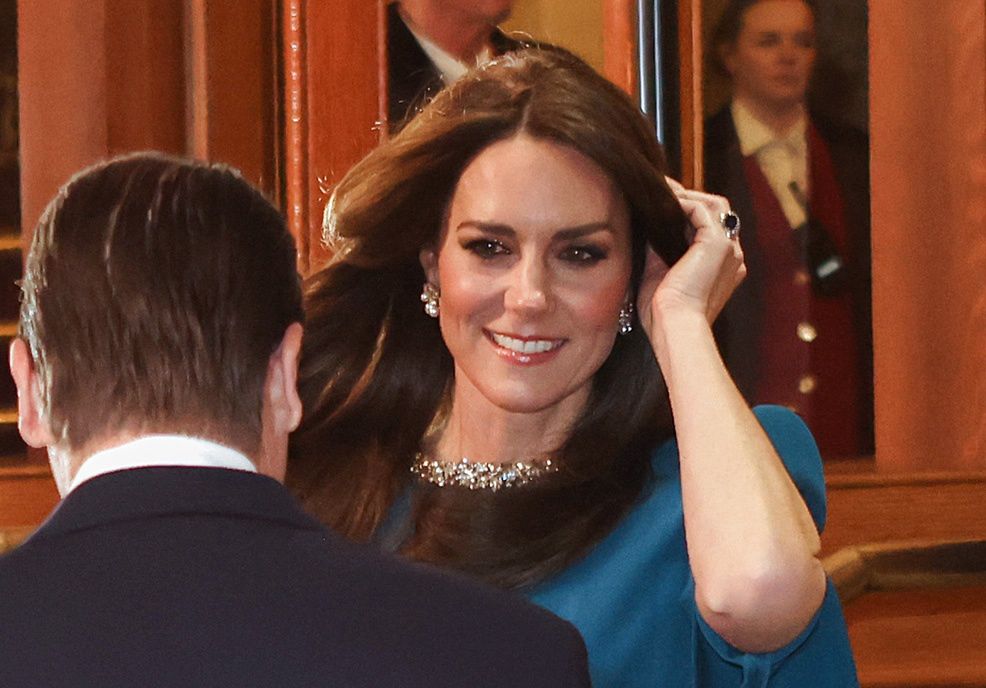 Kate Middleton i książę William na gali Royal Variety Performance