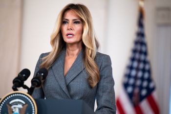 Niezwykłe wystąpienie Melanii Trump. Mówi o Epsteinie