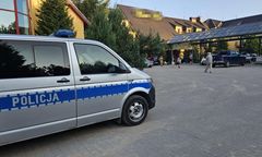 Uszkodzona ściana w hotelu. Ponad 200 osób ewakuowano w Olsztynie