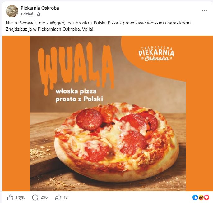 Post piekarni Oskroba wywołał spore poruszenie