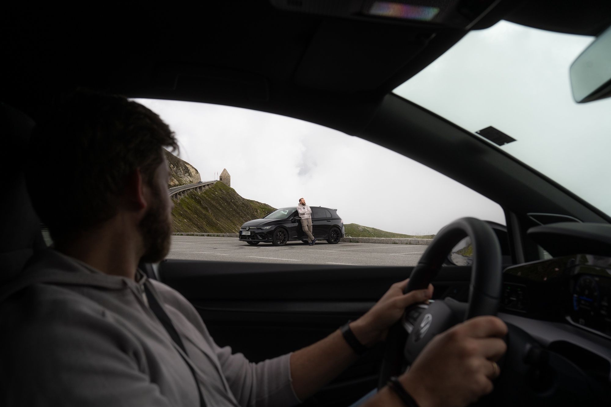 Gran turismo: Volkswagen Golf GTI Clubsport i R w Alpach