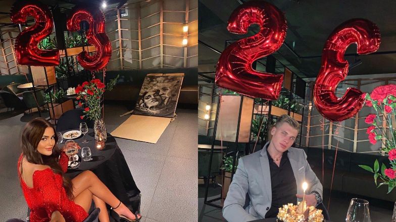 Honorata Skarbek zorganizowała urodziny swojemu chłopakowi