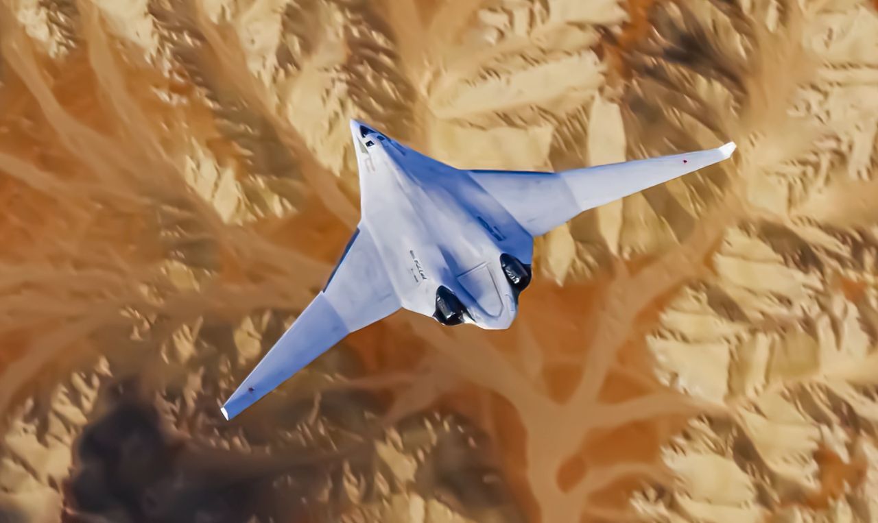 PAK DA - one of the visualizations of the Russian stealth bomber