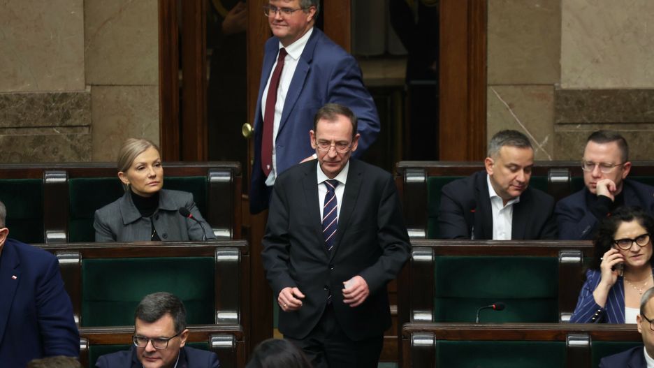 Maciej Wąsik i Mariusz Kamiński w Sejmie