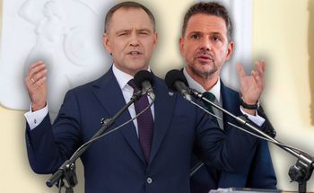 "Znowu nie wyszło". Leśkiewicz odpowiedział na zaczepkę Trzaskowskiego