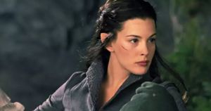 Liv Tylor jako Arwen. Władca Pierścieni. Drużyna Pierścienia