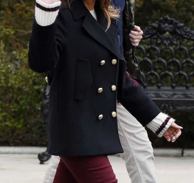 Melania Trump w sportowej stylizacji