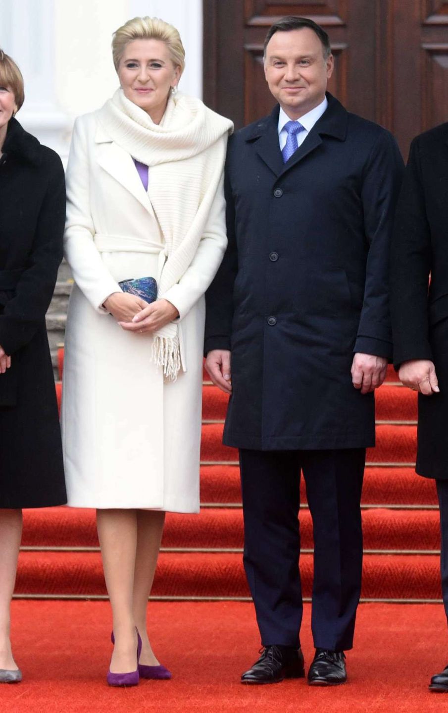 Agata Duda i Andrzej Duda w Niemczech