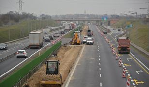Prace nad rozszerzeniem obwodnicy Poznania. Oto, do czego są zdolni kierowcy. Rzeczniczka: Marginalne zdarzenia