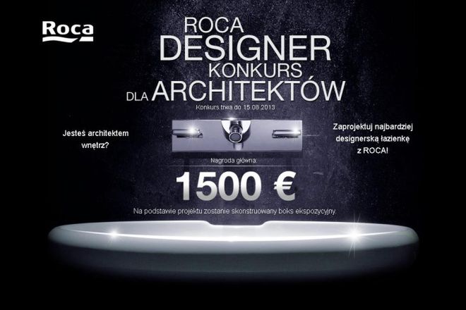 Jak powinna wyglądać designerska łazienka? Konkurs Roca Designer