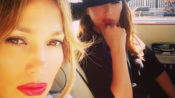 Jennifer Lopez i Leah Remini 
Fotografia: Instagram.com