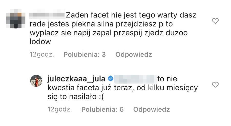 Julia Wróblewska opowiada o swojej terapii