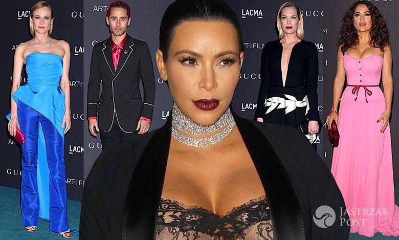 Gwiazdy w drogich kreacjach na gali LACMA 2015: Kim Kardashian, Salma Hayek, Gwyneth Paltrow...