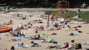 Oblegane kąpielisko Głębokie, czyli wyczekiwane gorące dni w Szczecinie