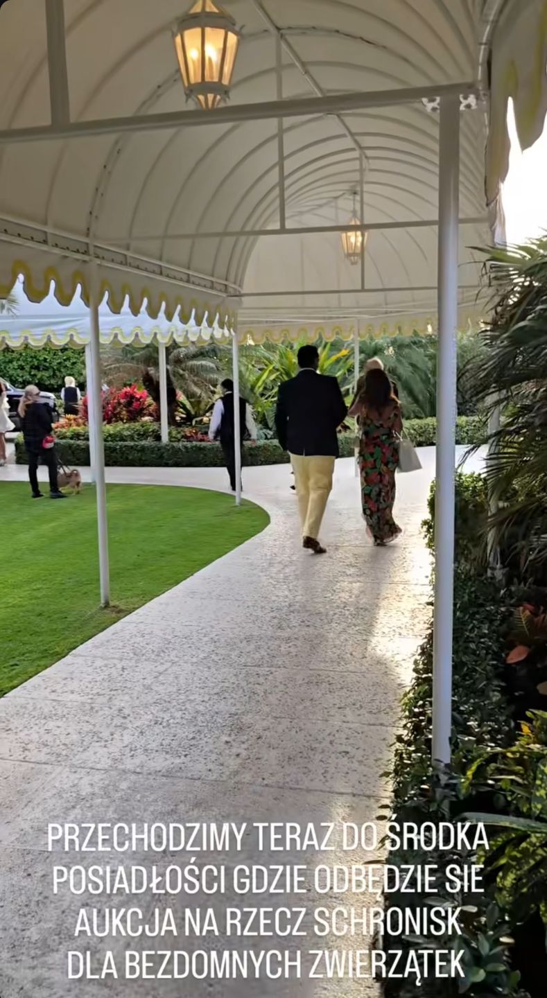 Aneta Glam relacjonuje imprezę u Donalda Trumpa