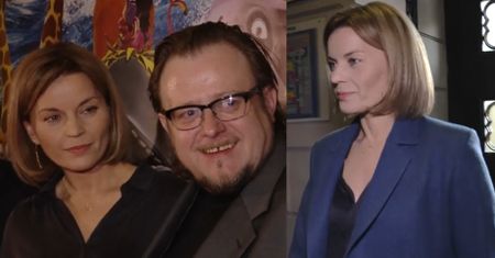 Foremniak na premierze w Pałacu Kultury