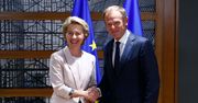 Ważna wizyta. Oświadczenia Tuska i von der Leyen w Brukseli