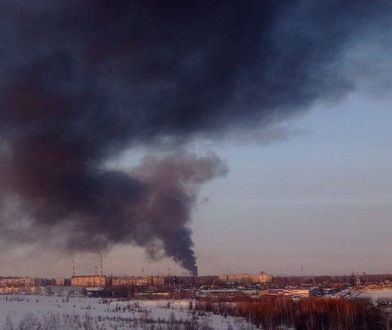 Atak dronów w Rosji. Płonie kolejna rafineria