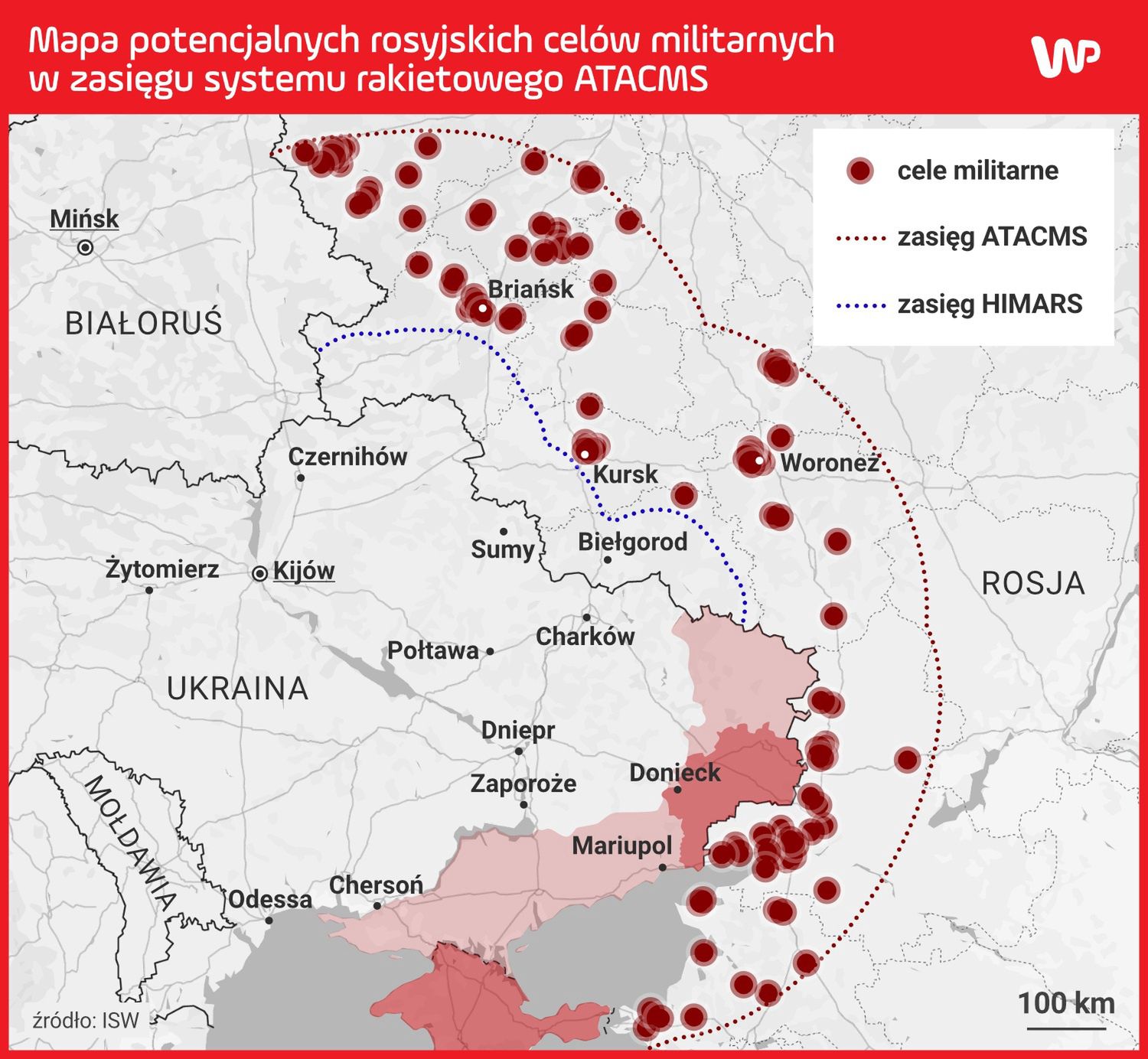 Znane są potencjalne cele w Rosji