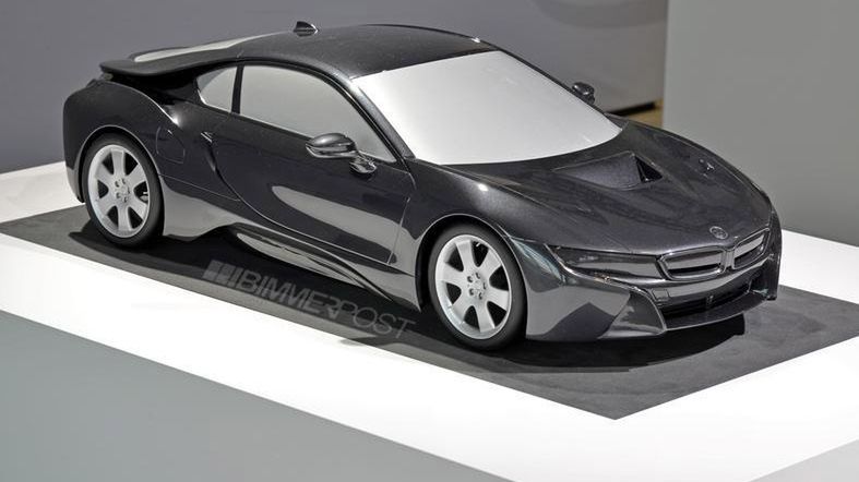 BMW i8 - model w skali (fot. bimmerpost.com via WCF)