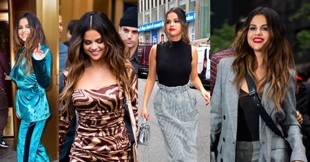 Szczęśliwa Selena Gomez promuje nowy film w kilku stylizacjach (ZDJĘCIA)