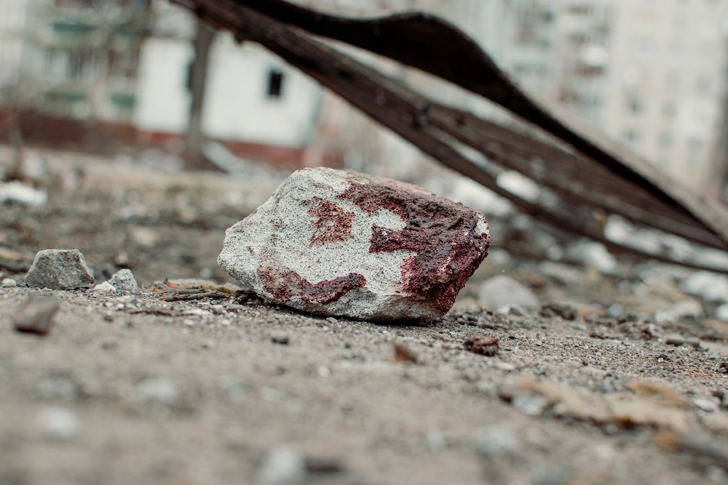 Takie widoki to dziś codzienność na ukraińskich ulicach