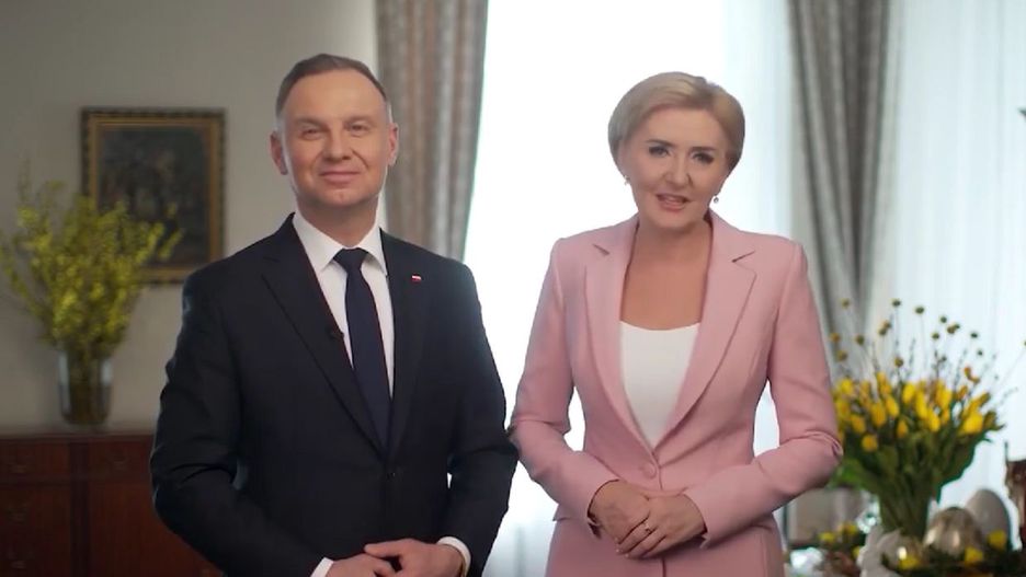 Życzenia świąteczne Andrzeja Dudy i małżonki
