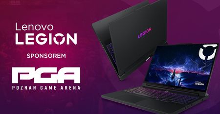 Lenovo Legion sponsorem Poznań Game Arena 2025. Będzie co oglądać