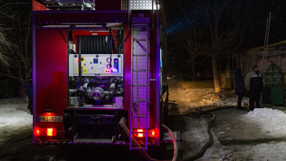 Straż straż pożarna wypadek