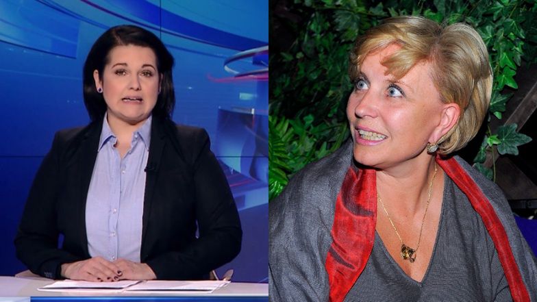 "Wiadomości" TVP o Krystynie Jandzie