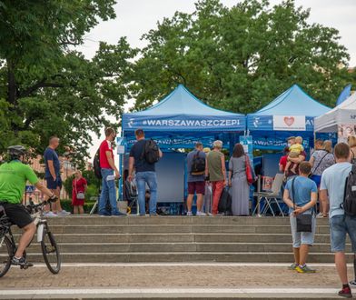 Warszawa. Nowy punkt szczepień weekendowych w Centrum Nauki Kopernik