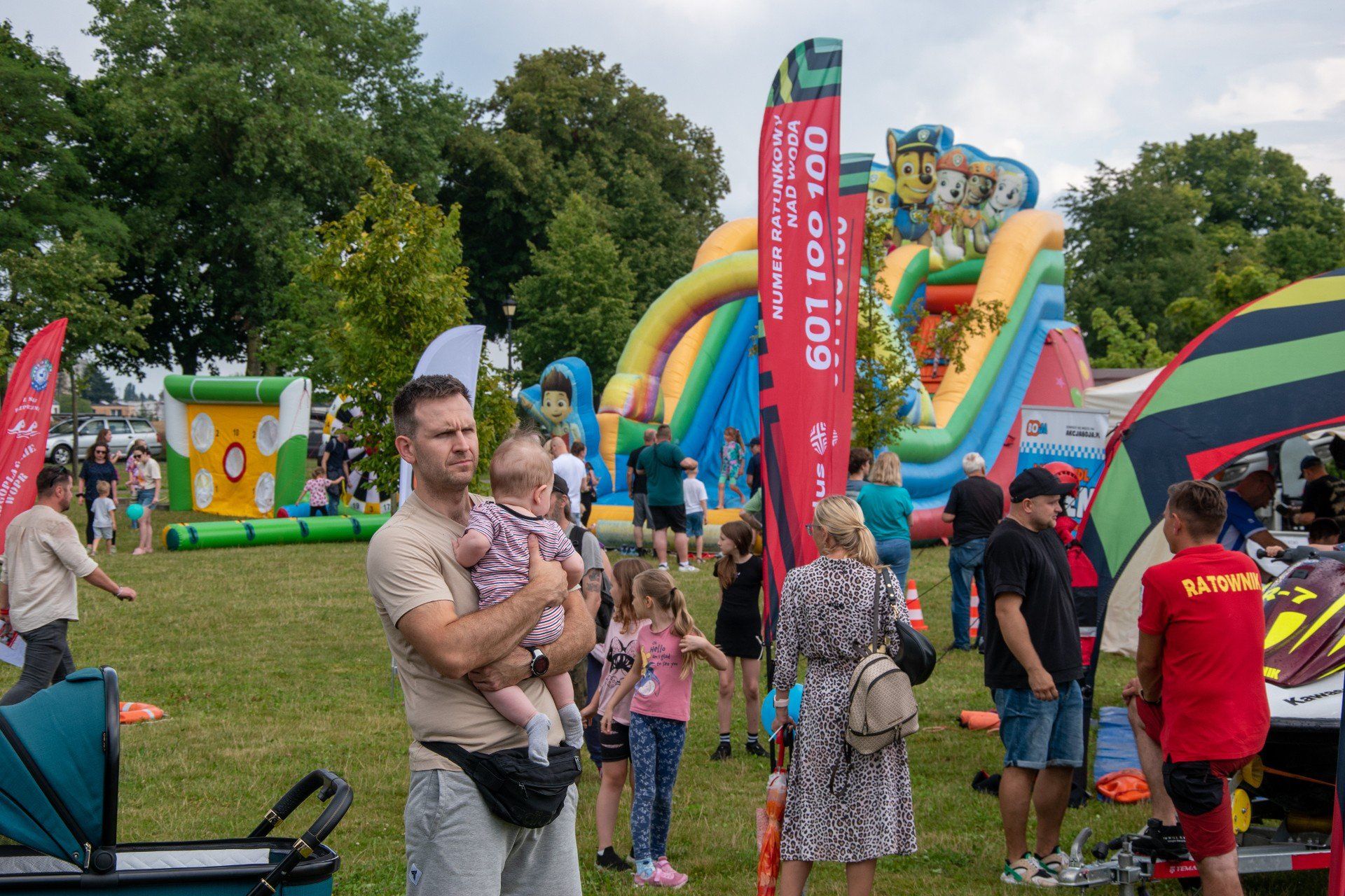 Piknik w nowej części Parku Solankowego