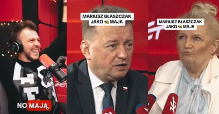 Prezenterzy Radia Zet DRWIĄ z Mariusza Błaszczaka: "Panie pośle, a jak nazywają koleżankę Gucia?" (WIDEO)