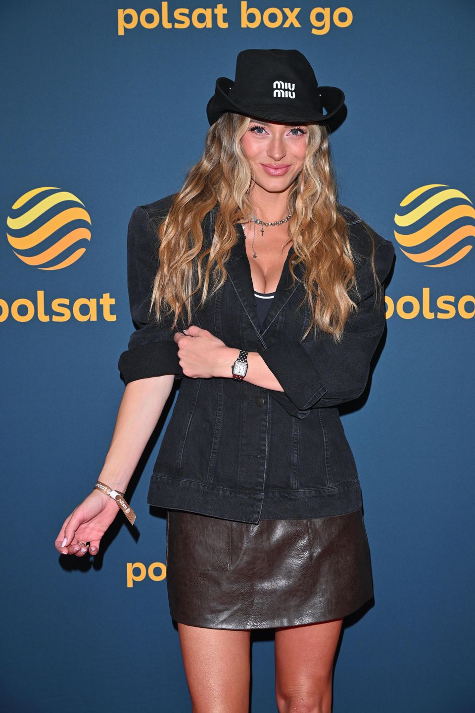 Marcelina Zawadzka na evencie Polsatu