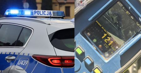 Szczecinek: Ponad 120 km/h w terenie zabudowanym. Kierowca dostał 2,5 tysiąca złotych mandatu oraz punkty karne