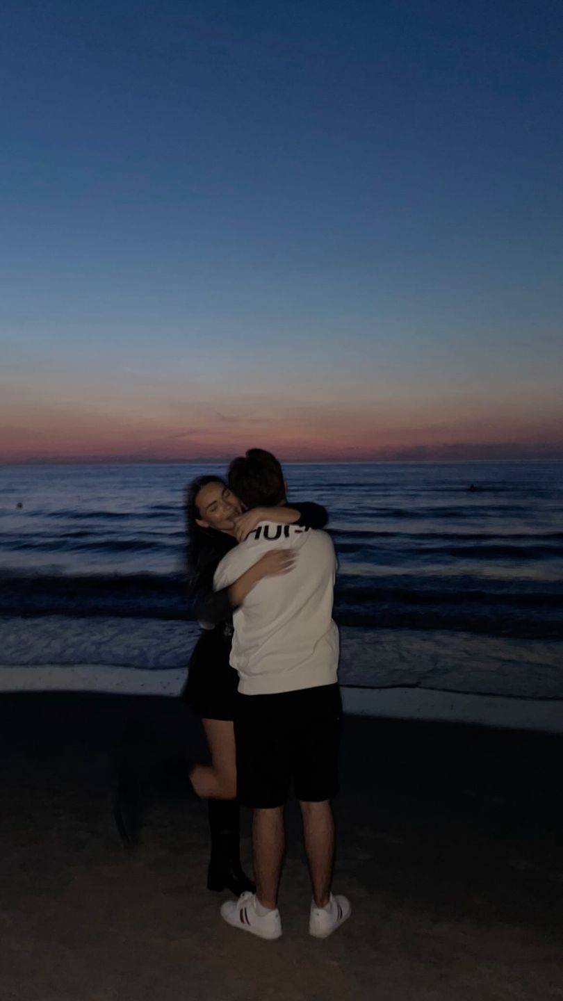 Paulina Kozłowska z chłopakiem