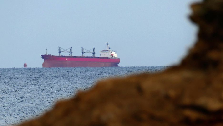 Wojna w Ukrainie rok 2023
ODESA REGION, UKRAINE - OCTOBER 17, 2023 - The Panama-flagged MV MAJESTY bulk carrier sails towards the ports of Great Odesa to be loaded with Ukrainian agricultural products for Asian and African countries, Odesa Region, southern Ukraine.
Yulii Zozulia