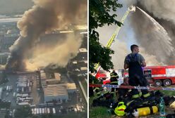 Ogromny pożar w Czechach. Słup dymu widać z kilku kilometrów