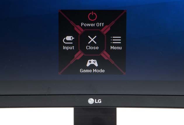 LG 34UC89G-B Curved menu obrazkowe