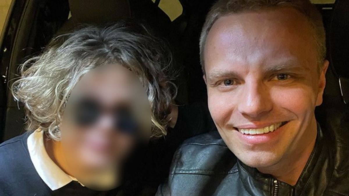 Marcin Hakiel z synem 